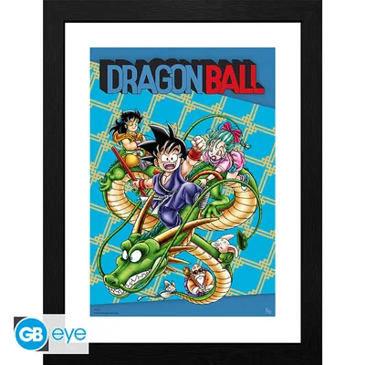 Lámina enmarcada Dragon Ball Portada 30x40 cm