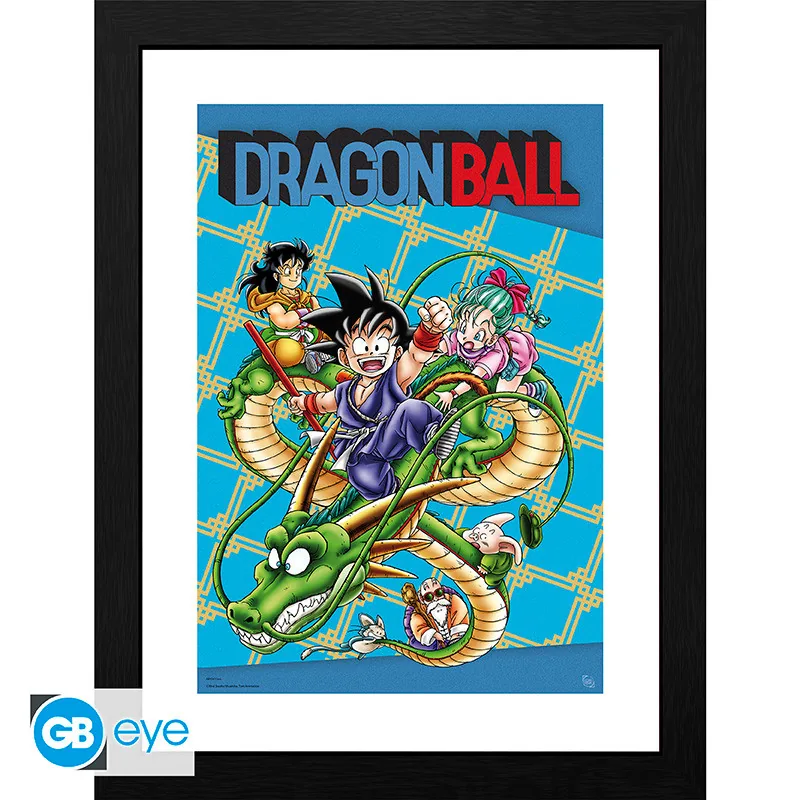 Lámina enmarcada Dragon Ball Portada 30x40 cm