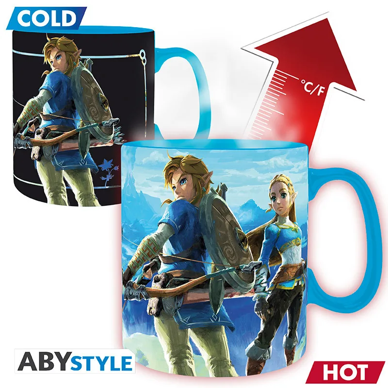 Taza termosensible The Legend of Zelda Breath of the Wild 460 ml