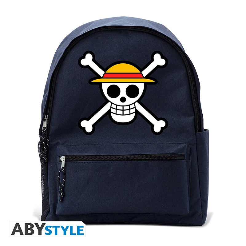 Mochila azul One Piece Calavera