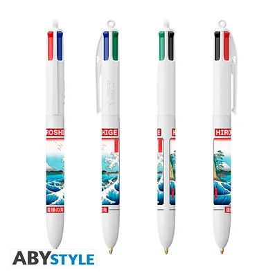 Bolígrafo BIC 4 colores Hiroshige