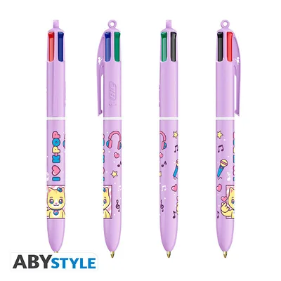 Bolígrafo BIC 4 colores K-Pop
