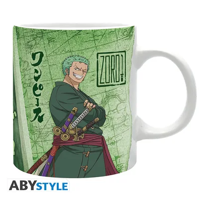 Taza One Piece Zoro mate 320 ml