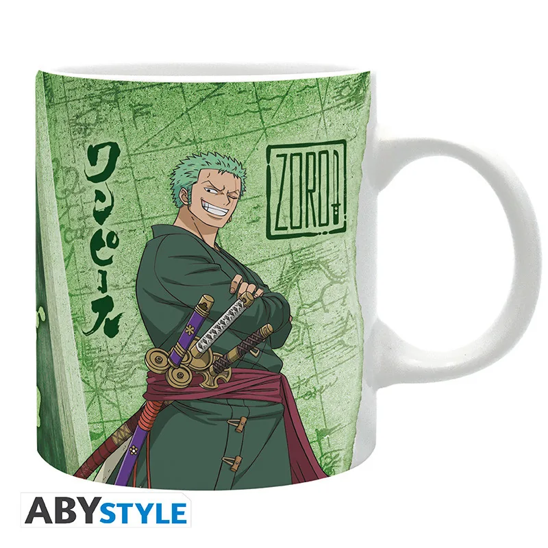 Taza One Piece Zoro mate 320 ml