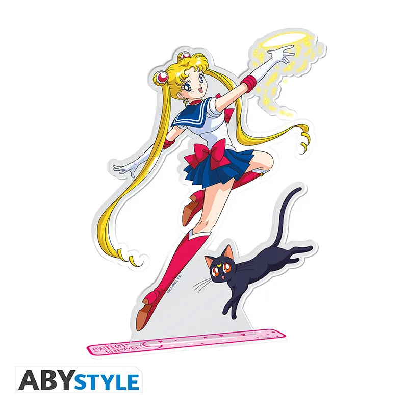 Figura Acryl® XXL Sailor Moon y Luna