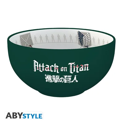 Bol Ataque a los Titanes Emblems S3 600 ml