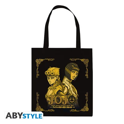 Bolsa tote JoJo's Bizarre Adventure Giorno y Bruno 38x42 cm