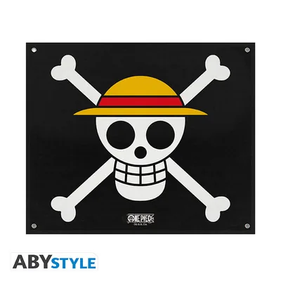 Bandera One Piece Sombrero de Paja 60x50 cm