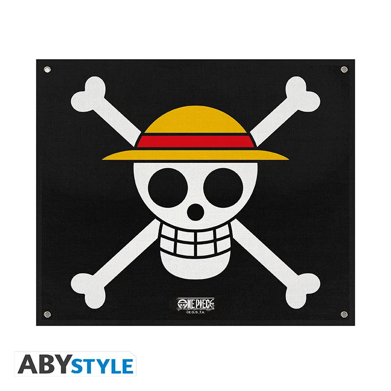 Bandera One Piece Sombrero de Paja 60x50 cm