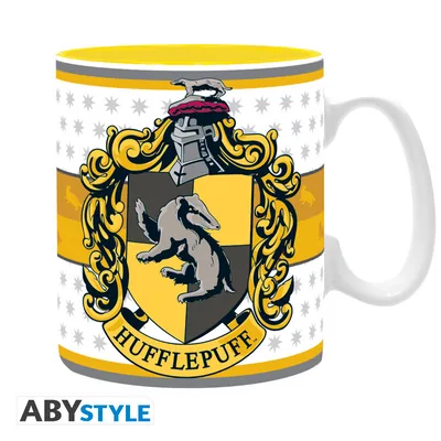 Taza Harry Potter Casa Hufflepuff 460 ml