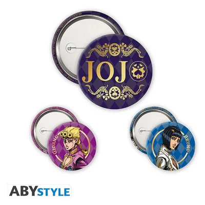 Pack de chapas JoJo's Bizarre Adventure Golden Wind