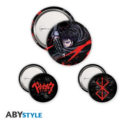 Pack de chapas Berserk Guts