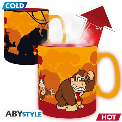 Taza termorreactiva Donkey Kong 460 ml