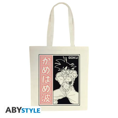 Bolsa tote Dragon Ball Super Goku Kamehameha 37x42 cm