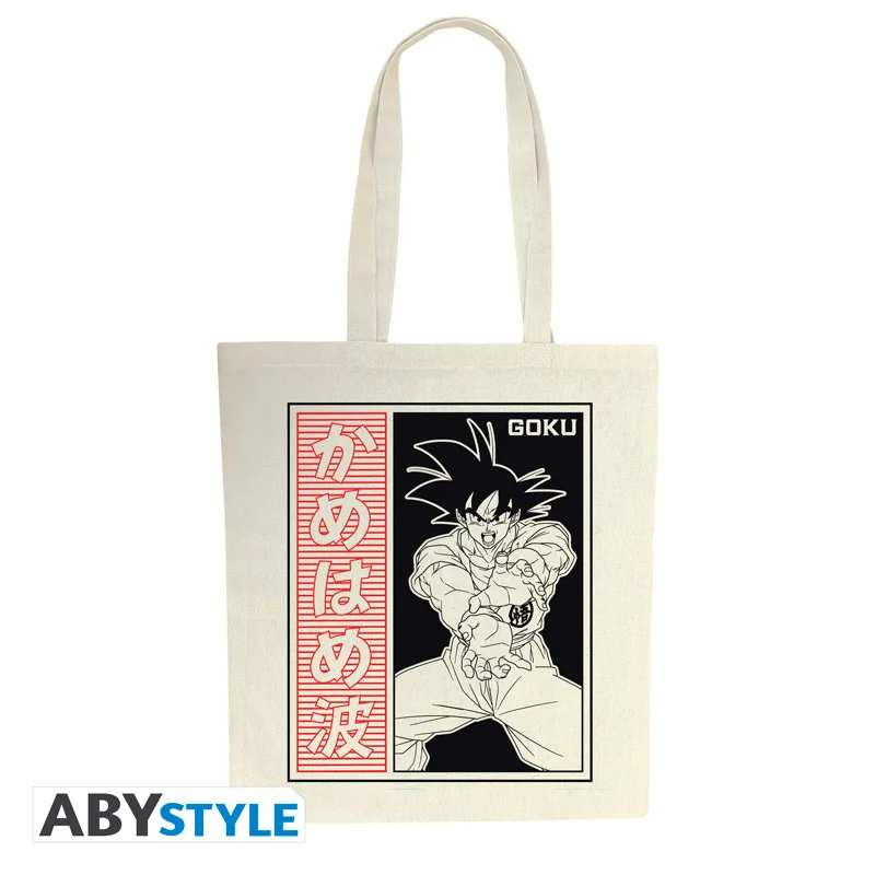 Bolsa tote Dragon Ball Super Goku Kamehameha 37x42 cm