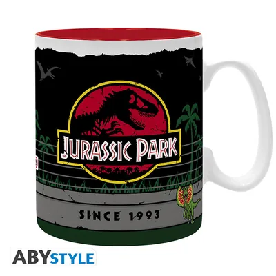 Taza Jurassic Park Dinosaur Kingdom 460 ml