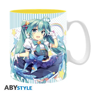 Taza Hatsune Miku Miku Melody 460 ml