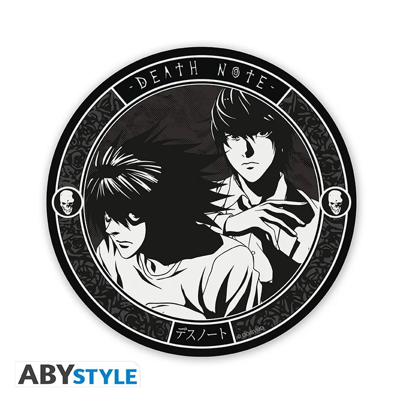 Posavasos de cerámica Death Note L y Light