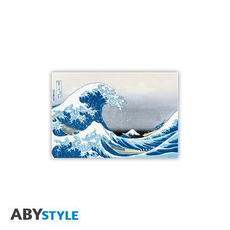 Imán Hokusai La gran ola 5,5x8 cm