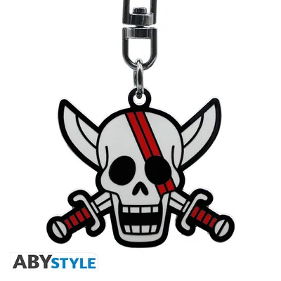 Llavero One Piece Calavera Shanks