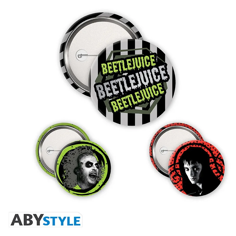 Pack de chapas Beetlejuice Beetlejuice