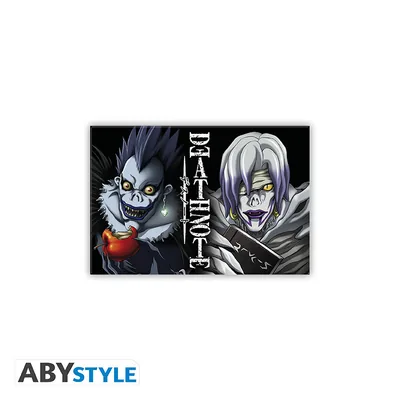 Imán Death Note Ryuk y Rem 5,5x8 cm
