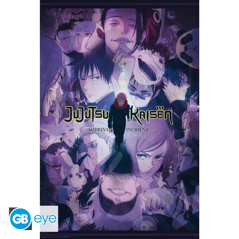 Póster Jujutsu Kaisen Temporada 2 91,5x61 cm
