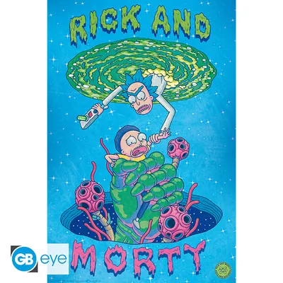 Póster Maxi Rick y Morty 91,5x61 cm