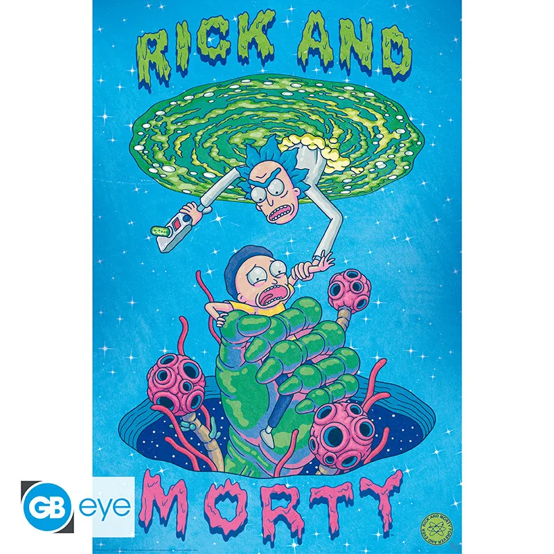 Póster Maxi Rick y Morty 91,5x61 cm