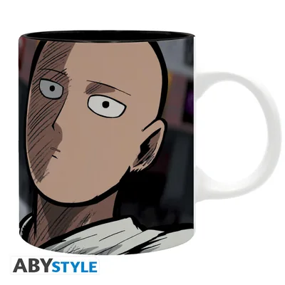Taza One Punch Man Saitama Serio 320 ml