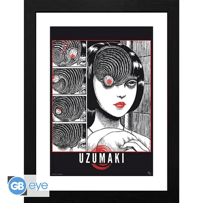 Lámina enmarcada Uzumaki 30x40 cm