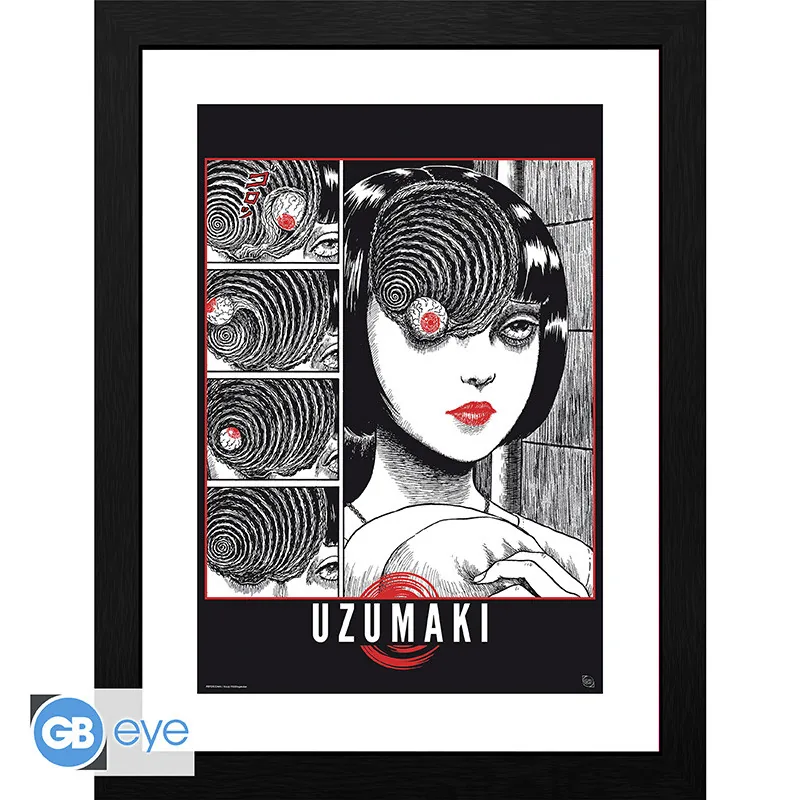 Lámina enmarcada Uzumaki 30x40 cm