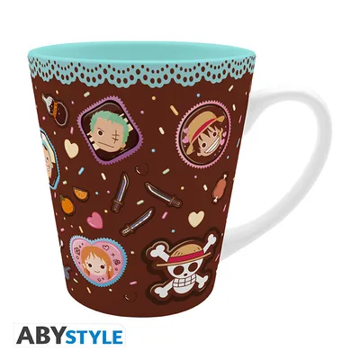 Taza One Piece Chibi Whole Cake Island 250 ml