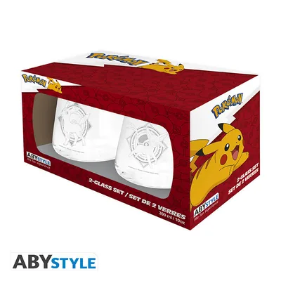 Set 2 vasos Pokémon Espeon y Umbreon 30 cl