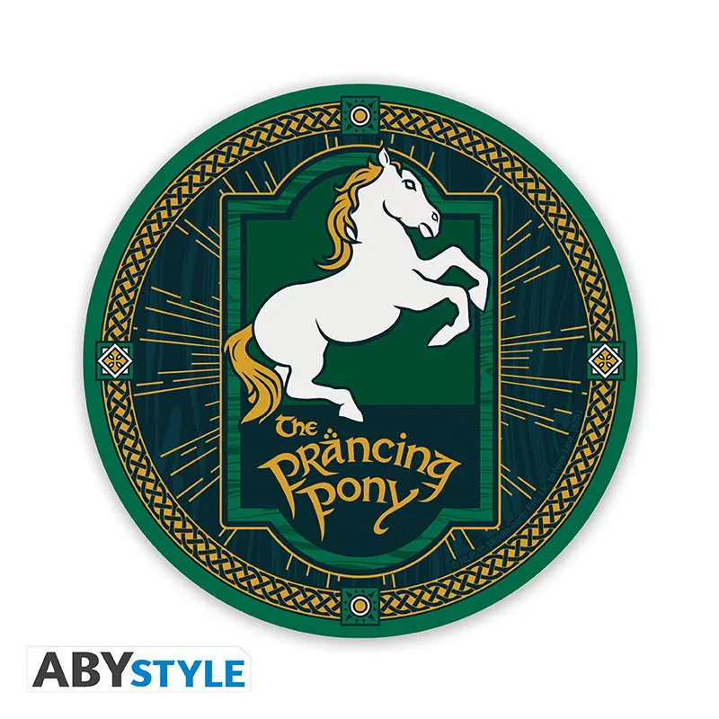 Posavasos de cerámica El Señor de los Anillos El Poney Pisador