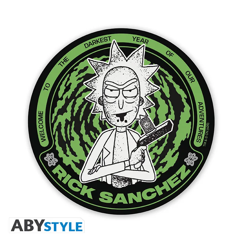 Posavasos de cerámica Rick y Morty Rick Sanchez