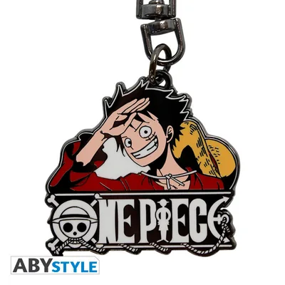 Llavero One Piece Luffy Nuevo Mundo