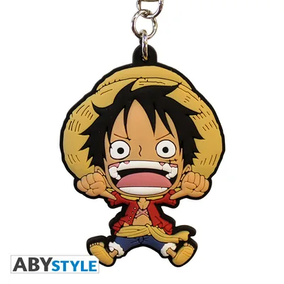 Llavero PVC One Piece Luffy SD