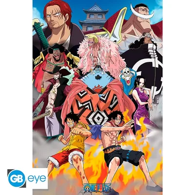 Póster One Piece Marine Ford 91,5x61 cm