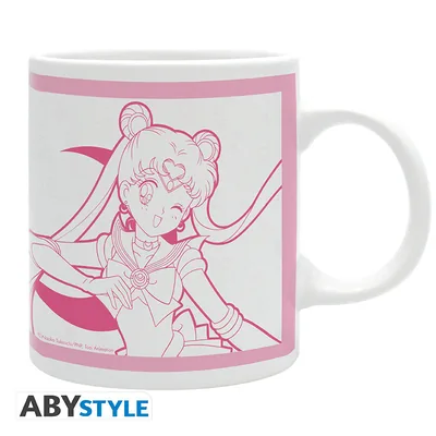 Taza Sailor Moon y Luna 320 ml