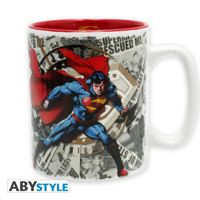 Taza DC Comics Superman y logo 460 ml