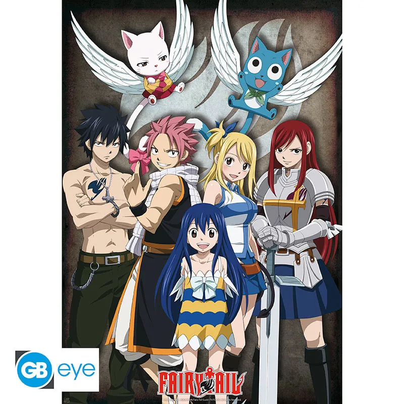 Póster Fairy Tail Grupo 91,5x61 cm