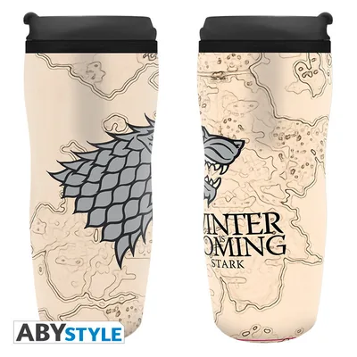 Taza de viaje Juego de Tronos Winter is coming