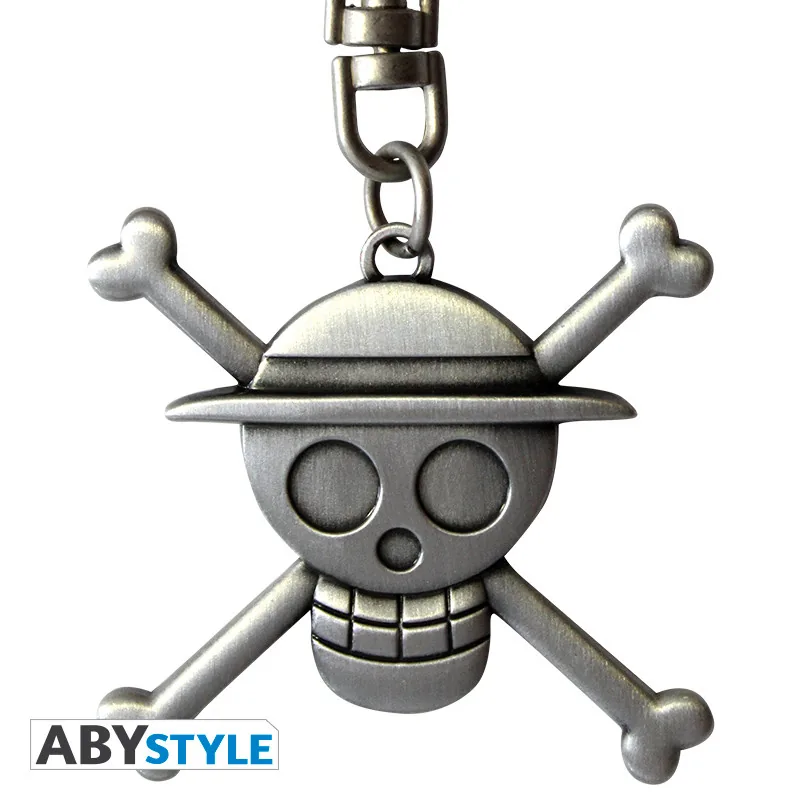 Llavero 3D One Piece Skull Luffy