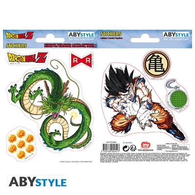 Pegatinas Dragon Ball Z Shenron 16x11 cm