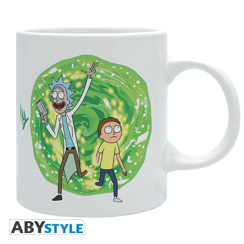 Taza Rick y Morty Portal 320 ml