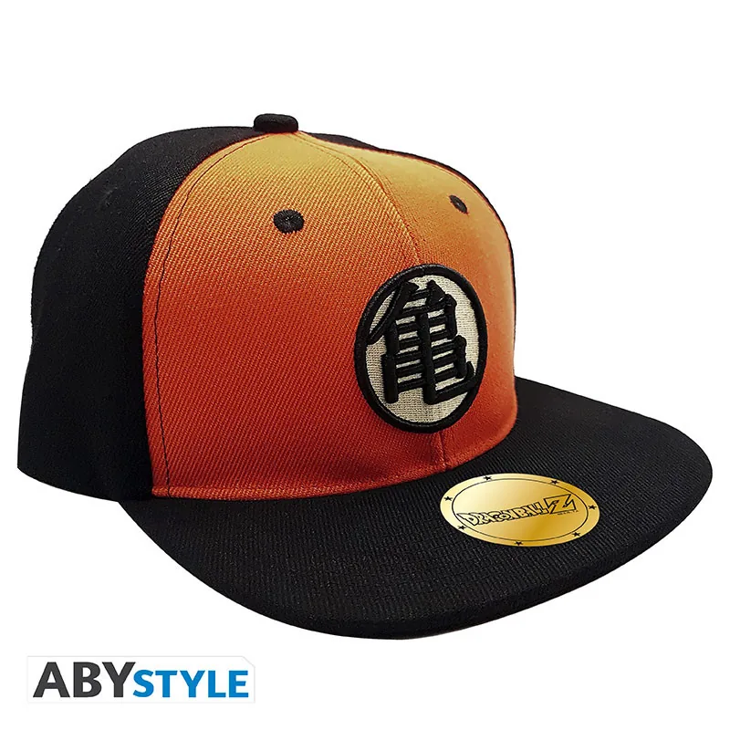 Gorra snapback Dragon Ball Kame negra y naranja