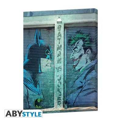 Lienzo DC Comics Batman vs Joker 30x40 cm