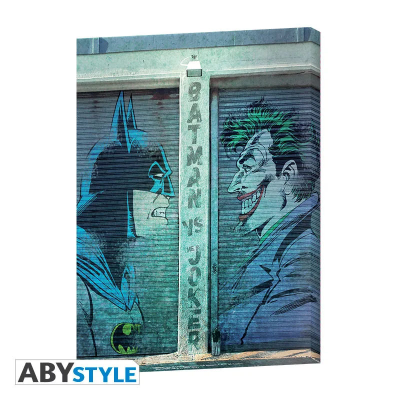 Lienzo DC Comics Batman vs Joker 30x40 cm