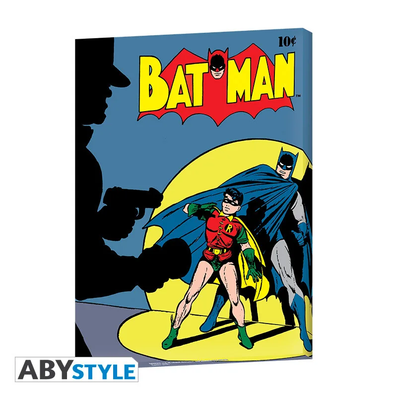 Lienzo DC Comics Batman portada vintage 30x40 cm